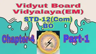 916. STD-12, Business Organization, CHAPTER-4 PART-1| Vidyut Board Vidyalaya | BHAGYESH THAKKAR