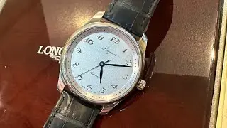 Longines Master 27934732 銀白面 40 mm大三針 cal. L888 自動機芯 2022 盒卡 #阿lam講表 #名表tv