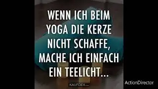 Sicher sehr lustige Witze &uuml;ber Yoga.