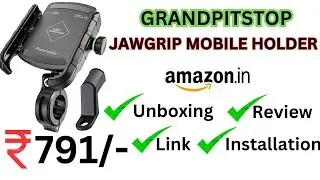 Grand PITSTOP JawGrip Mobile Holder Unboxing Review