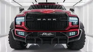 Автодом-кемпер Mack 6×6 2026 года — роскошный внедорожный зверь для автономного отдыха.