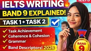 How IELTS Writing Is Really Scored (Band Descriptors EXPLAINED!) 🚀 | Task 1 & Task 2 Made Easy