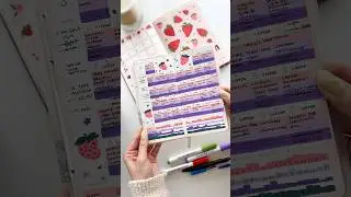 How I use my monthly calendar-meal tracking😋 #planwithme #plannercommunity #planner #plannerlayout