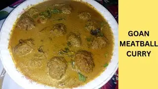 Goan Meatball Curry Recipe | Easy Meatball Curry Recipe | Meatball Curry
