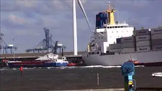 HELLAS REEFER 21/06/2018, Departing Tilbury, Thames Shipping by R.A.S.