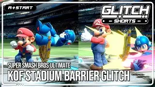 Back Shield in KOF Stadium's Odd Side Effect - Glitch Shorts (Smash Ultimate Glitch)