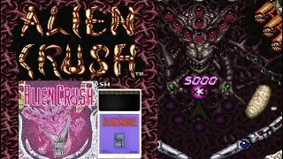 Alien Crush (NEC, 1989) - Turbografx-16 Gameplay HD