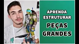 APRENDA A ESTRUTURAR PE&Ccedil;AS GRANDES EM BISCUIT