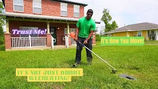 How To GET Clean and Crisp TRIMMING in a Lawn Part2