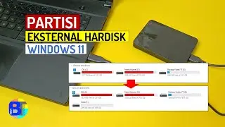 Cara Partisi Hardisk Eksternal di Laptop Windows 11