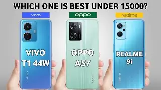 Oppo A57 vs Vivo T1 44w vs Realme 9i