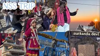 NSS first trip ❤️ surkanda devi temple 🛕🥹saath mein bahut jyada majee kiye hamne…..#youtube #viral 