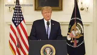 President Donald Trump Condemns Riot, Concedes Biden Will Take Office