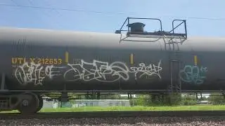 Union Pacific GE ES44AC-H Ethanol Train