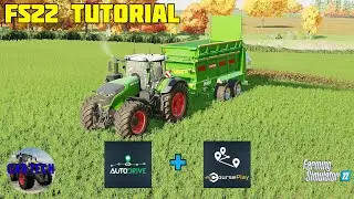 AutoDrive и Courseplay — как это сделать? Учебное пособие по FS22!