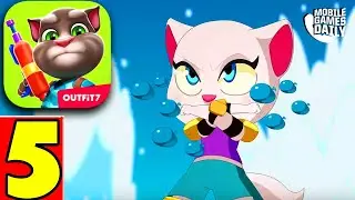TALKING TOM CAMP Gameplay Part 5 - Treehouse Level 4 (iOS Android)