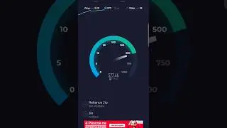 jio 5G network speed #jio #5g