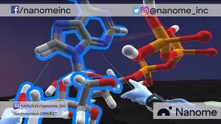 Nanome Twitch Clips: Caffeine, Adenosine, and ATP