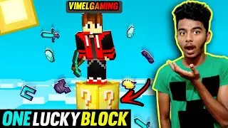 Minecraft, But It's Oneblock LUCKYBLOCK in Tamil | Minecraft Mods || Tamil