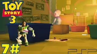Toy Story 3: The video game- PSP walkthrough 1080p- 7# Strawberry Smells...