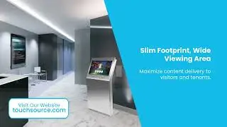 Alta Freestanding Kiosk | TouchSource