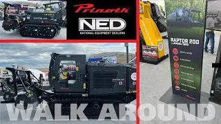 Prinoth Booth at Utility Expo 2023 - Raptor 100, Raptor 200, T-Rex 300, Jarraff Tree Trimmer