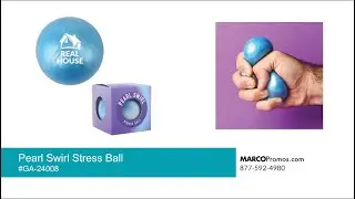 Go from Stress to Success with the Pearl Swirl Stress Ball