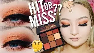 HUDA BEAUTY Warm Obsessions Palette | First Impressions & Demo!...Hit or Miss?? ♡ Tobie Jean