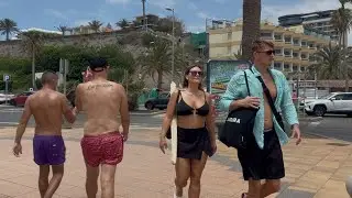 ☀️February Arrives With Summer Temperatures. PLAYA DEL INGLES. Anexo II & More. February 2, 2026