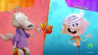 Request:Rocko Vs Lincoln Loud|Nickelodeon All-Star Brawl