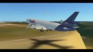 INFINITE FLIGHT FedEx MD-11 delivers to Branson, MO.