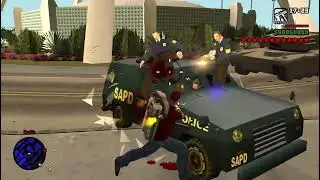 GTA San Andreas | Verdant Bluffs Shootout & Rampage + 12-Star Wanted Level Escape