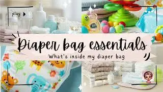 Diaper Bag Essentials for a 6-Month-Old | Must-Have Baby Items! | Ivu Shines