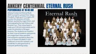 SHOW CHOIR Norris fields 2/24/24 Eternal Rush-Queen Elizabeth ANKENY CENTENNIAL HIGH SCHOOL