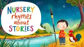 British Accent Story | Malin and Magic Brush | Original Nursery Rhymes Song with Lyrics