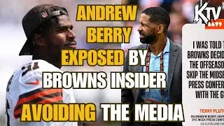 Cleveland Browns GM Andrew Berry EXPOSED by INSIDER for AVOIDING THE MEDIA and HIDING HAS NO ANSWERS
