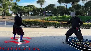 Rapier Sparring - Ion (Sala Ignota) vs Rui Ferreira (Espada Negra) Part 1/2