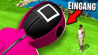 Was ist im KOPF vom SQUID GAME WÄCHTER drin in GTA 5?!⭕🔺🟥