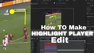 How to Edit Football Highlights Like a Pro | Beginner&rsquo;s After Effects Guide ⚽🎥