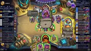 Hearthstone Echoes of the Infinite Dragon Warrior: I switched to the dark side.