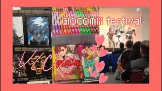 [VLOG] Giocomix festival vlog || manga, anime, kpop and more