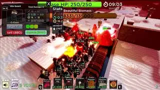 Evolved Site Guards vs Beautiful Biomass | ROBLOX: SCP Tower Defense