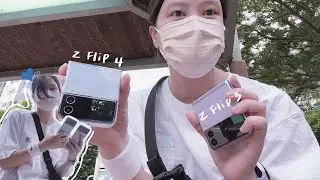 [eng] 지플립4 카메라 사용해보기! 📸✨커버 카메라 바뀐 점 I 지플립3 지플립4