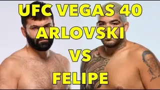 UFC Vegas 40: Andrei Arlovski vs. Carlos Felipe Fight Pick, Breakdown and Prediction