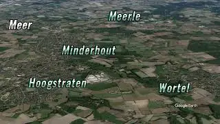 Hyperlapse Hoogstraten - Wortel - Minderhout - Meerle - Meer