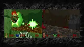 DOOM 2 - Nightmare Co-op Level 28 & 29 Solo