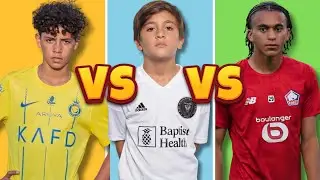 Ronaldo Jr vs Thiago Messi vs Ethan Mbapp&eacute; | Next Generation Football Stars ⚽🔥