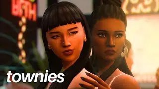 Girl's night and wealthy weirdos | The sims 4 Townies (02)