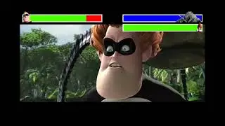 Omnidroid V.x 9 y syndrome vs mr increible with hearters 