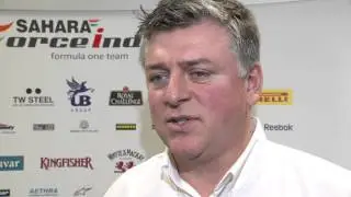 Force India VJM06 launch interviews